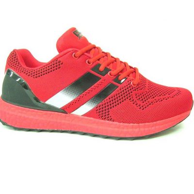 Czerwone buty sportowe DK 1200